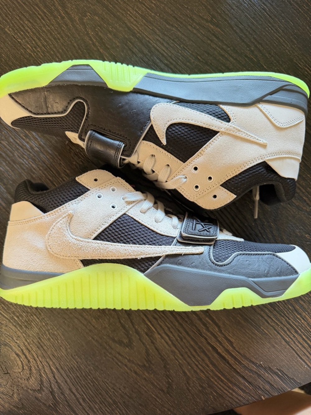 Air Jordan Jumpman Jack TR Travis Scott x Chase B Black Night Silver  size 12.5